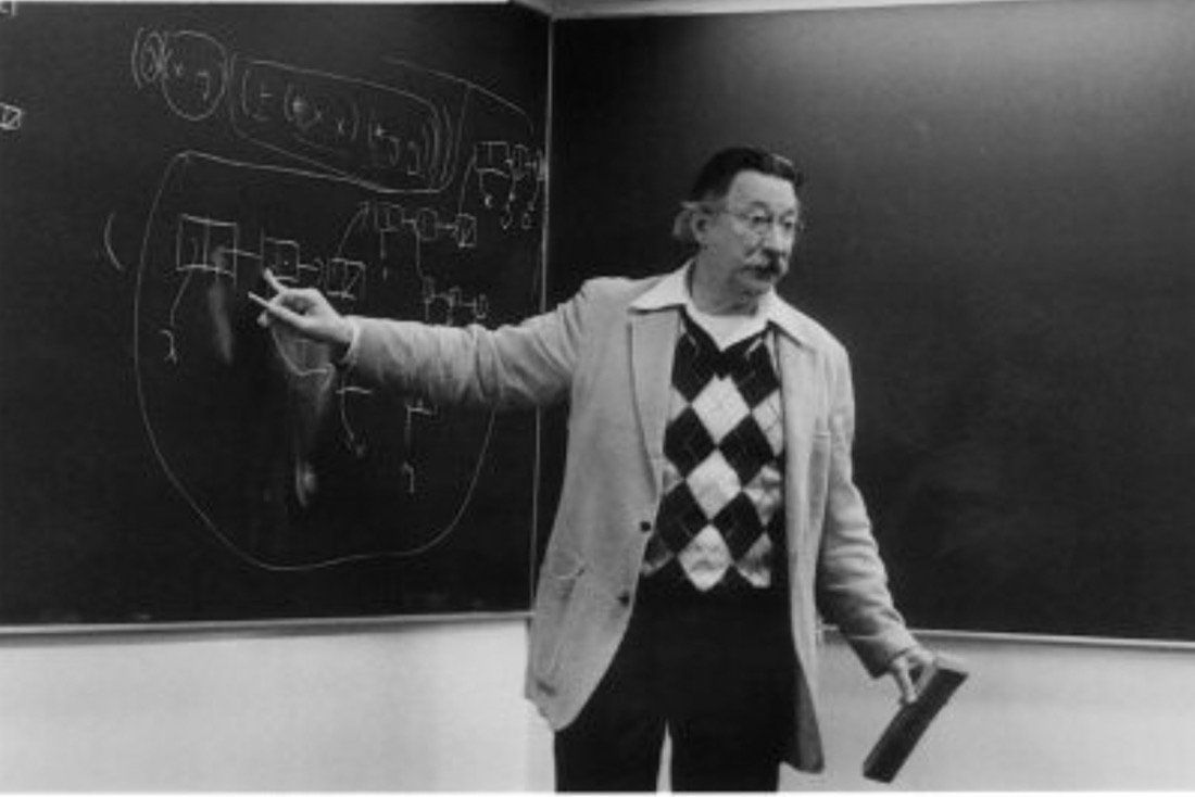 Joseph Weizenbaum at MIT in the 1980s